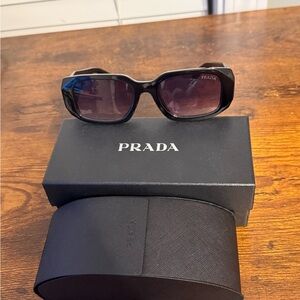 Prada Elegant Black Sunglasses